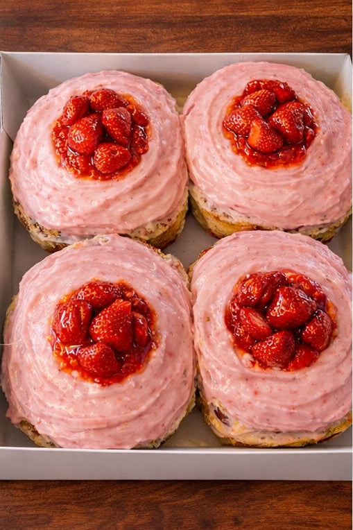 Caja Cinnamon Rolls DOU Fresa
